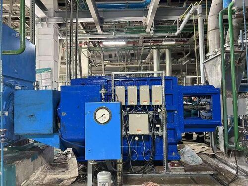 Nós substituímos com sucesso a caixa de engrenagens da Coperion ZSK177 Extruder