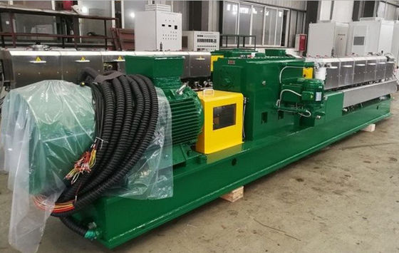 Good price Máquina plástica personalizada do granulador, máquina completa da extrusora de parafuso do dobro de Intermeshing on-line