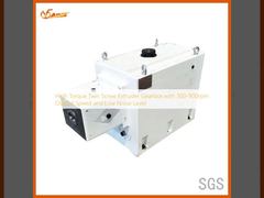 Caixa de engrenagens para extrusora de rosca dupla de alto torque com velocidade de saída de 300-900 rpm e baixo nível de ruído