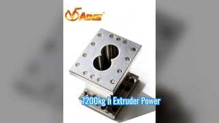 Extrusora de parafuso duplo HPL145 7200kg/h